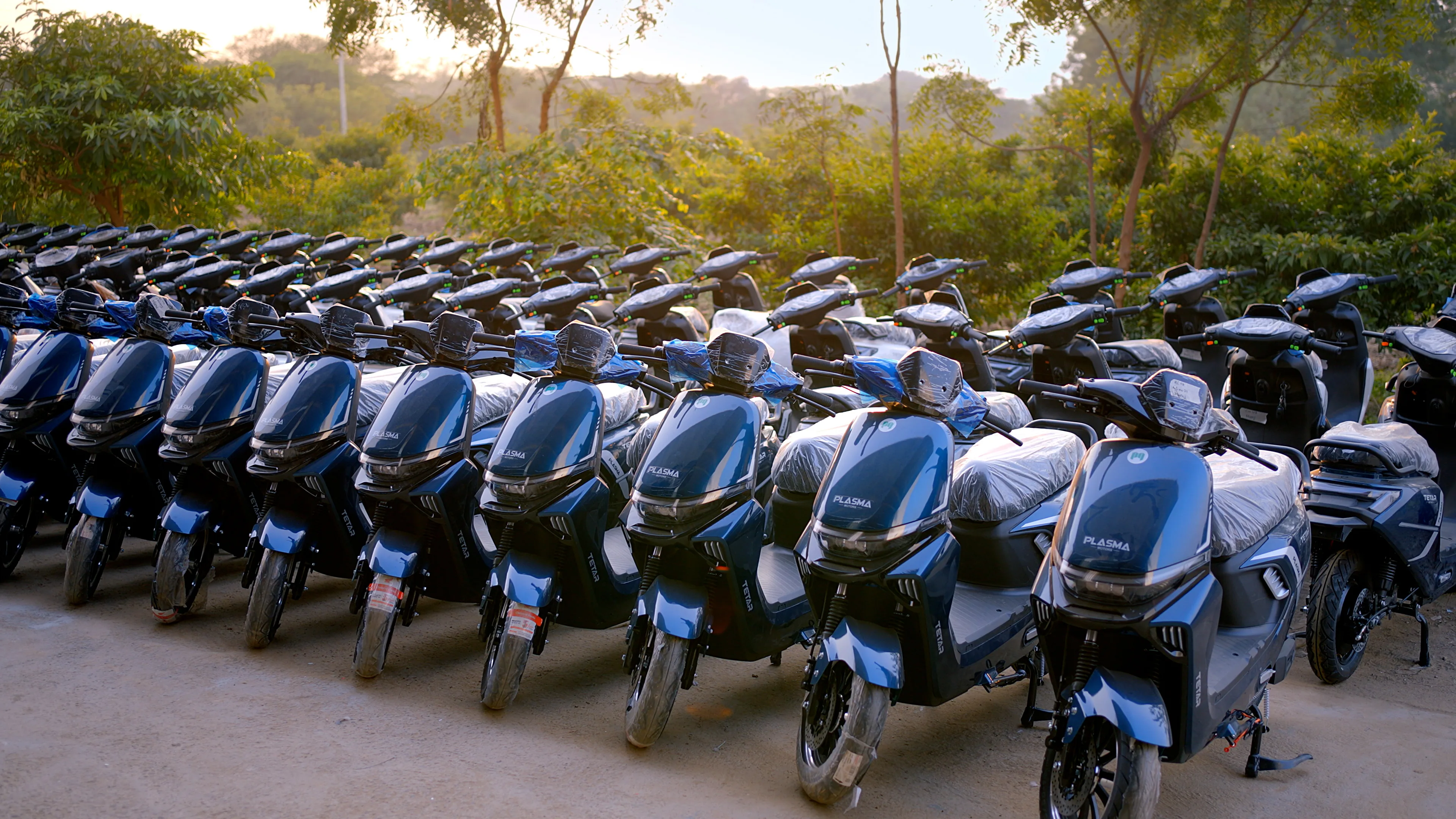 Plasma Motors Electric Scooter Fleet